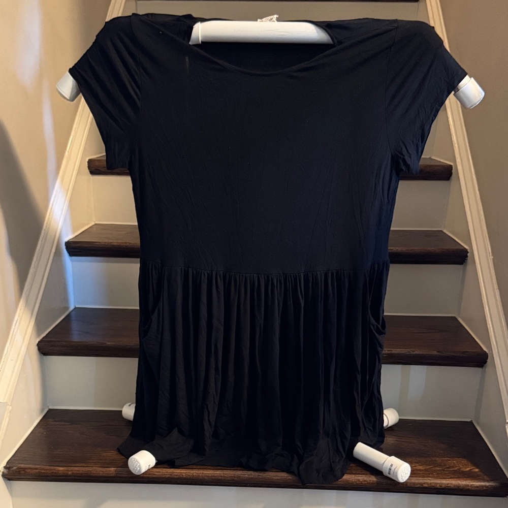 Yelete Black Women's Tunic Top